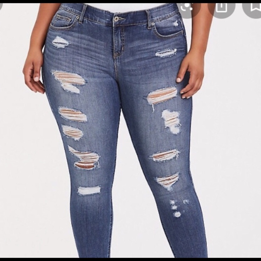 Torrid Ripped Jeans
